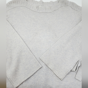 Lucky‎ Brand Light Gray Sweater Large